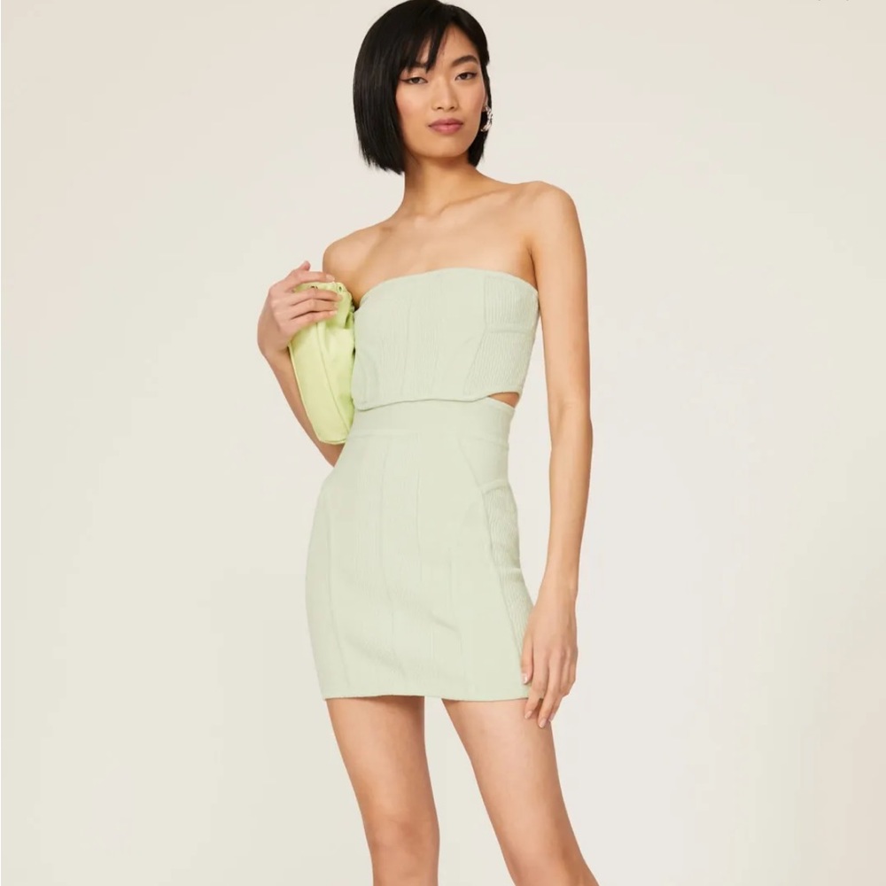 Hervé Léger Boucle Mini Dress